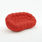 NUVA Loveseat – Bubble Sofa in a Box Red