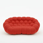 NUVA Loveseat – Bubble Sofa in a Box Red