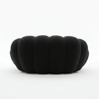 NUVA Loveseat – Bubble Sofa in a Box Black