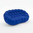 NUVA Loveseat – Bubble Sofa in a Box Blue