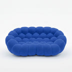 NUVA Loveseat – Bubble Sofa in a Box Blue