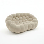 NUVA Loveseat – Bubble Sofa in a Box Cream