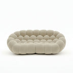 NUVA Loveseat – Bubble Sofa in a Box Cream