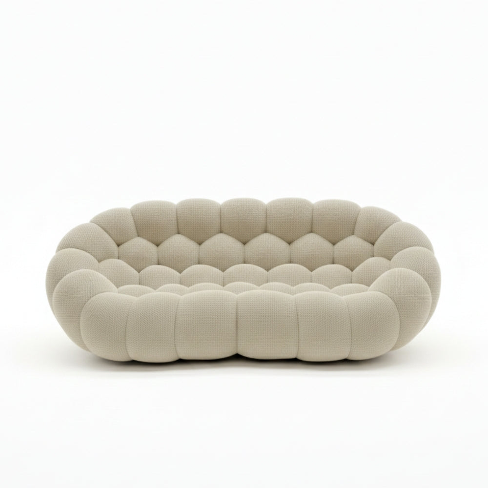 NUVA Loveseat – Bubble Sofa in a Box Cream