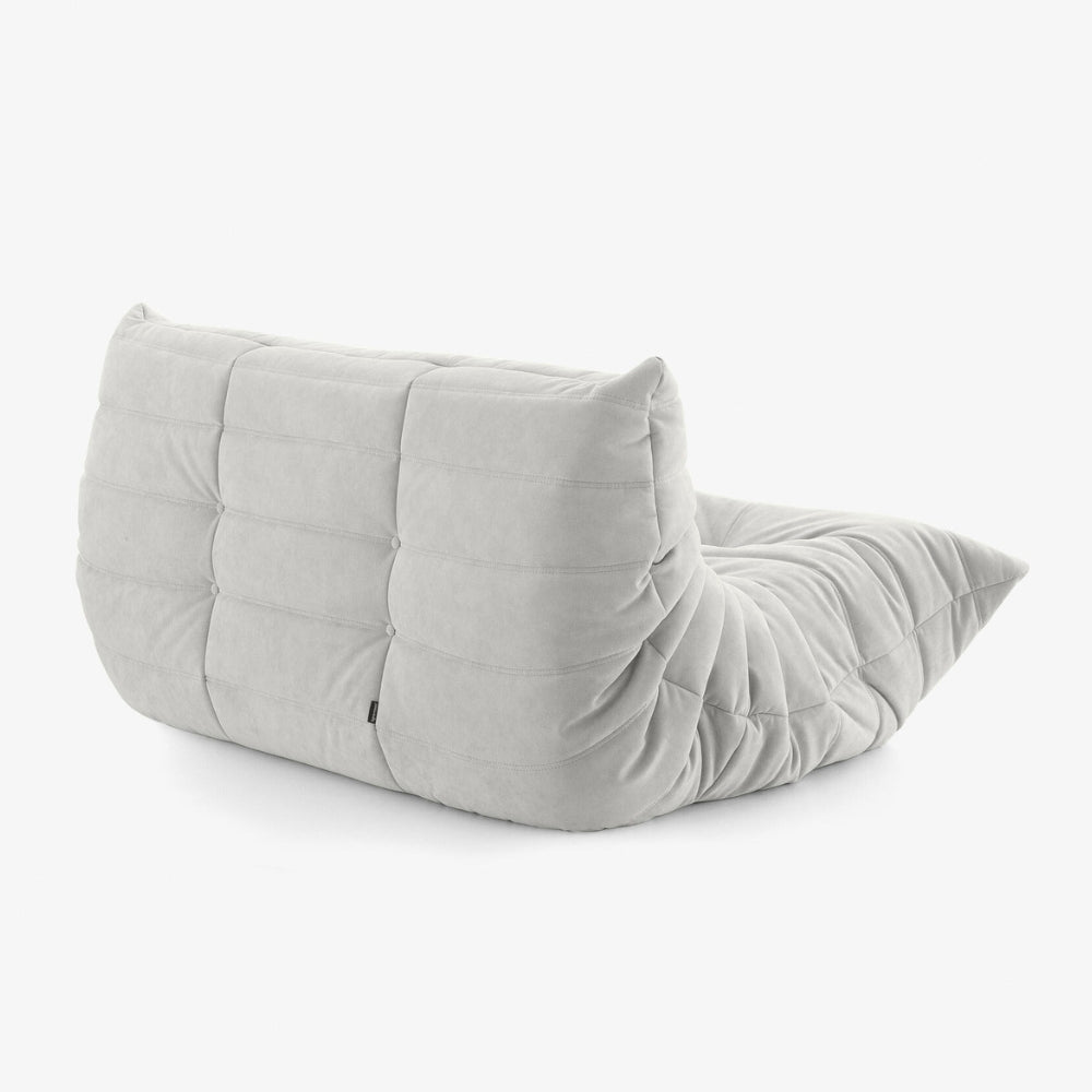 TARA Loveseat – Lounge Sofa in a Box White
