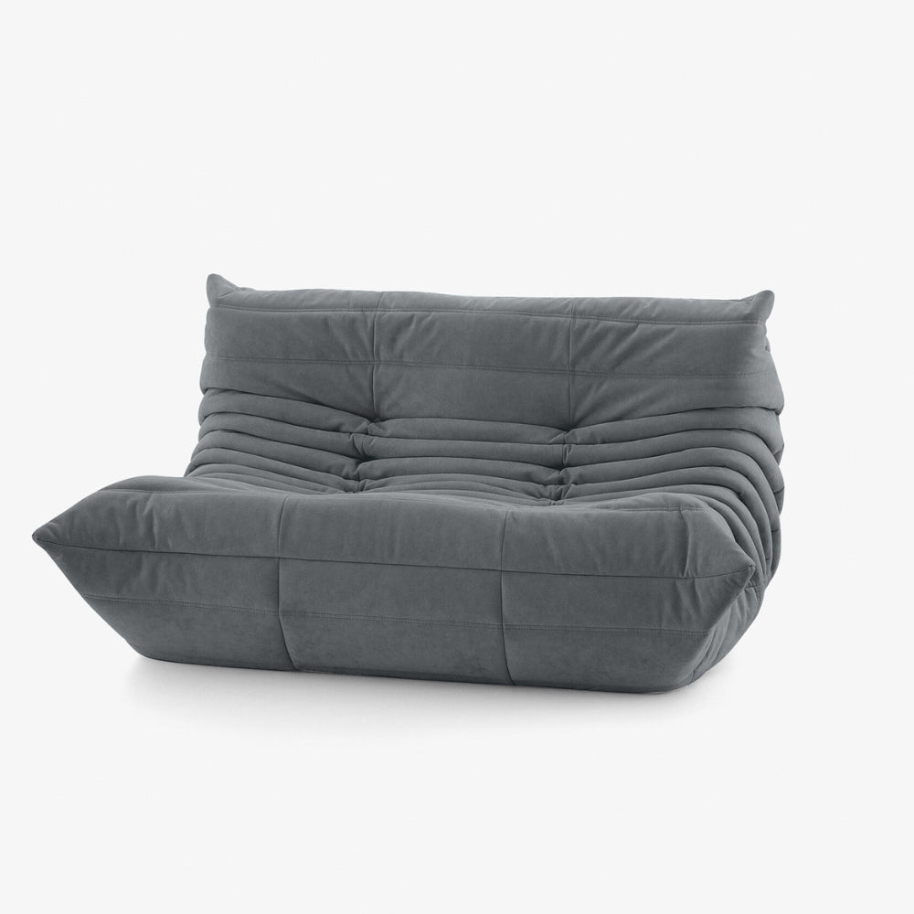 TARA Loveseat – Lounge Sofa in a Box Gray