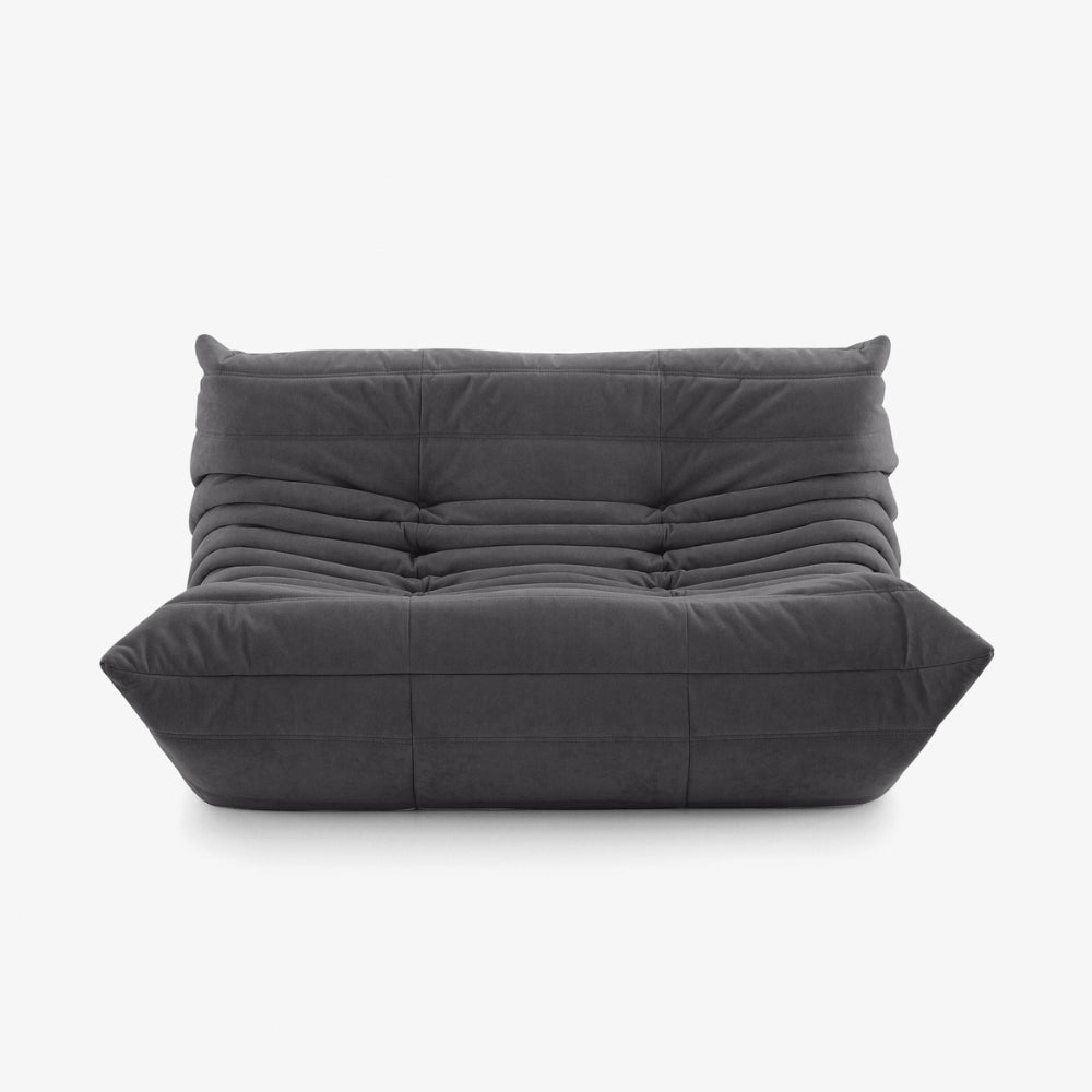 TARA Loveseat – Lounge Sofa in a Box Black