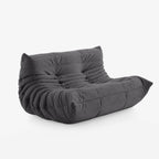 TARA Loveseat – Lounge Sofa in a Box Black