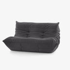 TARA Loveseat – Lounge Sofa in a Box Black