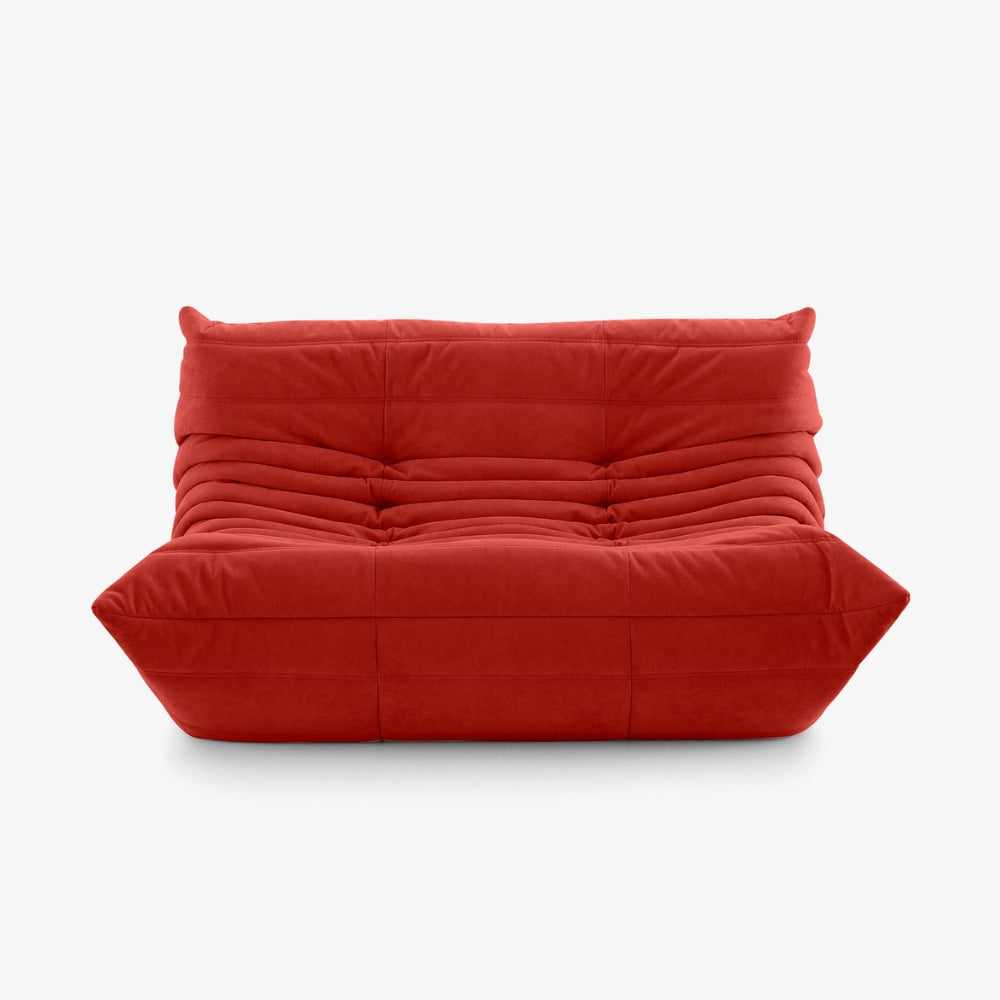 TARA Loveseat – Lounge Sofa in a Box Red
