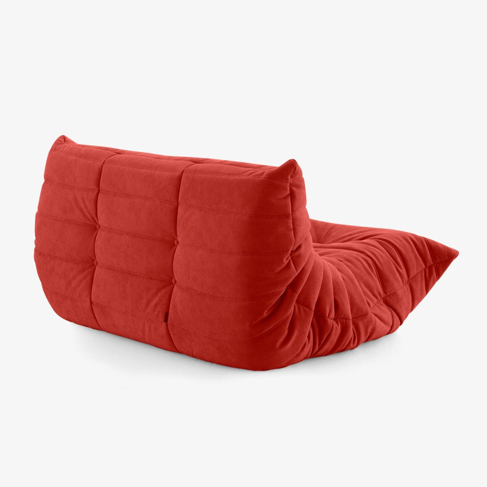 TARA Loveseat – Lounge Sofa in a Box Red