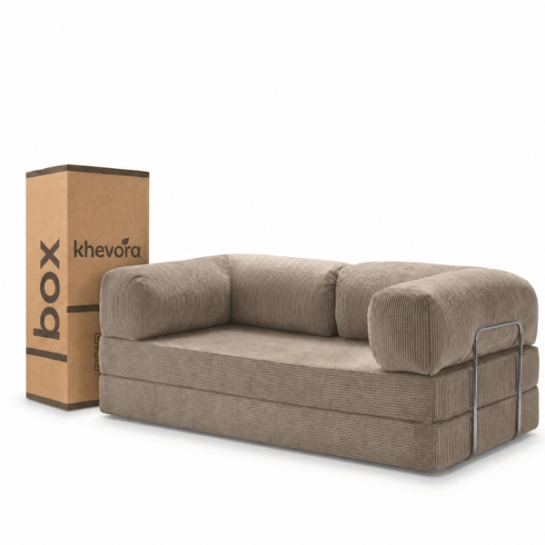 OVA Sofa in a Box Sand by Khevora