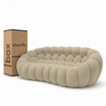 NUVA Bubble Sofa in a Box Cream by Khevora