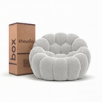 NUVA Bubble Chair in a Box White by Khevora