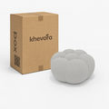 NUVA Bubble Pouf White by Khevora
