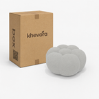 NUVA Bubble Pouf White by Khevora