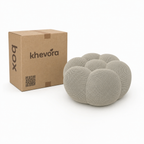 NUVA Bubble Pouf Cream by Khevora