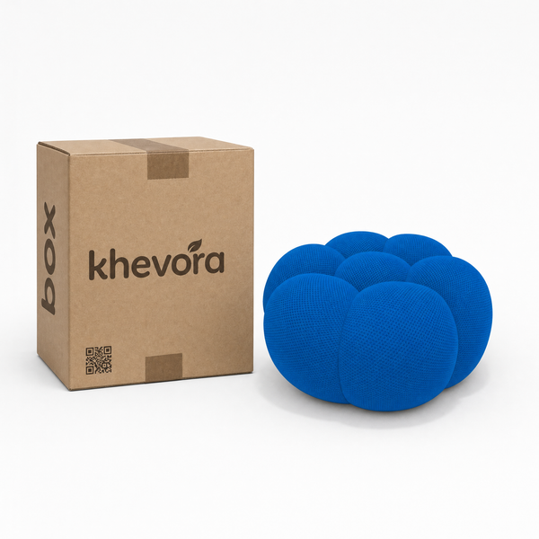NUVA Bubble Pouf Blue by Khevora